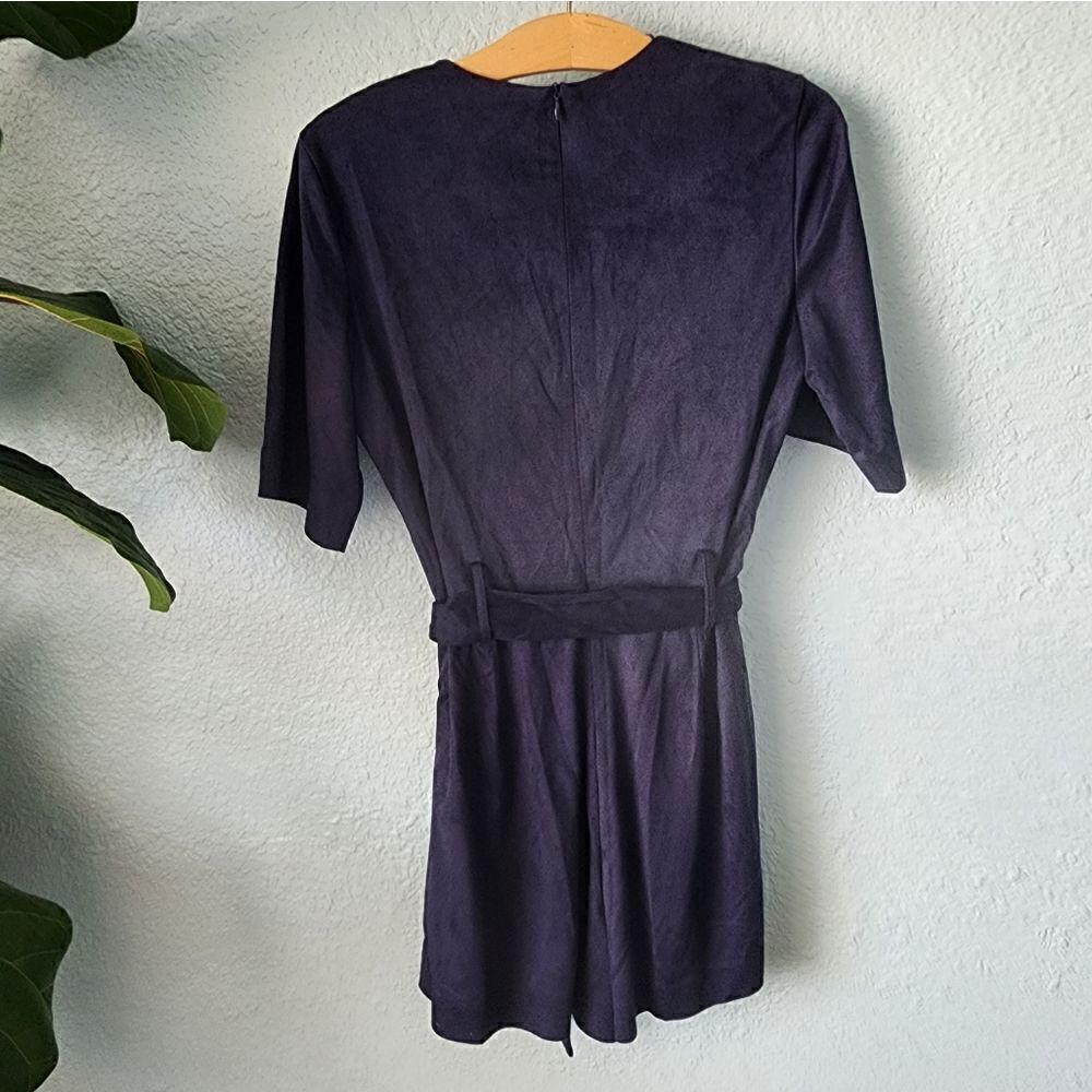 Zara front pockets belted romper - Picture 6 of 16